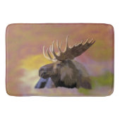 Autumn Bull Moose Badmat (Voorkant)