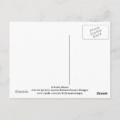 Autumn Bull Moose Briefkaart (Achterkant)