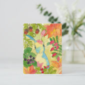 Autumn Bunny van Peppermint Art Briefkaart (Staand voorkant)