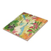 Autumn Bunny van Peppermint Art Tegeltje (Zijkant)