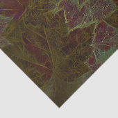 Autumn Burgundy Gold die donkerder springt Tissuepapier (Detail)