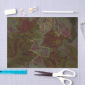 Autumn Burgundy Gold die donkerder springt Tissuepapier (Craft)