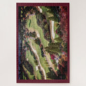 Autumn & Burgundy Golf Course Foto Legpuzzel (Verticaal)