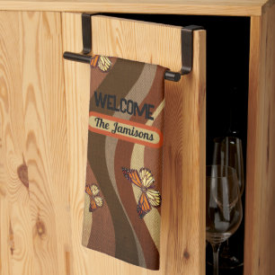 Autumn Butterflies Theedoek