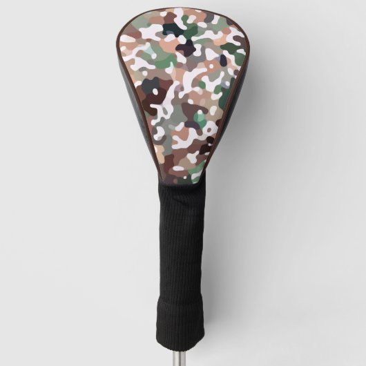 Autumn Camo Fall Colors Golfheadcover (Voorkant)