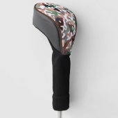 Autumn Camo Fall Colors Golfheadcover (Schuin)