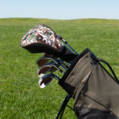 Autumn Camo Fall Colors Golfheadcover (Insitu)