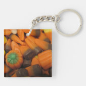 Autumn Candy Corn Acrylische Sleutelhanger (Achterkant)