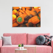 Autumn Candy Corn Canvas Afdruk (Insitu (Woonkamer))