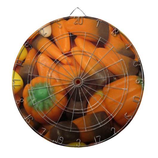 Autumn Candy Corn Dart Board Dartbord (Voorkant)