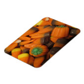 Autumn Candy Corn Flexible Magnet Magneet (Linkerzijde)