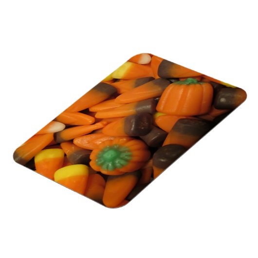 Autumn Candy Corn Flexible Magnet Magneet (Linkerzijde)