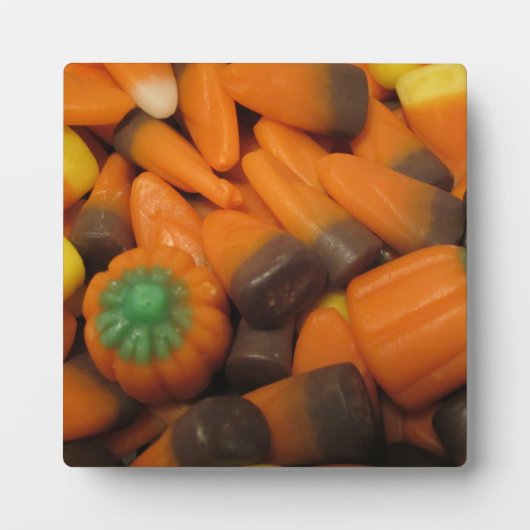 Autumn Candy Corn Plaque Fotoplaat (Voorkant)