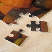 Autumn Candy Corn Puzzle Legpuzzel (Zijkant)