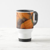 Autumn Candy Corn Travel Mug Reisbeker (Voorkant rechts)