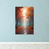 Autumn Canvas Print (Insitu (Houten vloer))