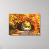 Autumn, Canvas Print, Yellow Bog Kilcullen Afdruk (Voorkant)