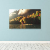 Autumn Canyon Canvas Afdruk (Insitu (Houten vloer))