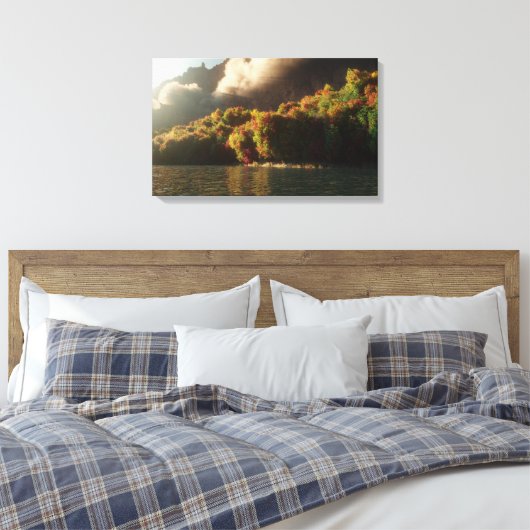 Autumn Canyon Canvas Afdruk (Insitu (Slaapkamer))