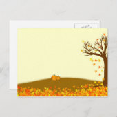 Autumn Card Briefkaart (Voorkant / Achterkant)
