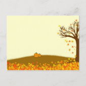 Autumn Card Briefkaart (Voorkant)