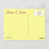 Autumn Carriage en Mums Dank je Briefkaarten (Achterkant)