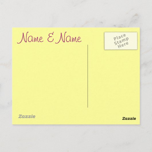 Autumn Carriage en Mums Dank je Briefkaarten (Achterkant)