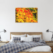 Autumn Cascade Canvas Afdruk (Insitu (Slaapkamer))