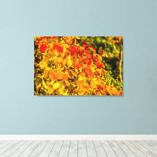 Autumn Cascade Canvas Afdruk (Insitu (Houten vloer))