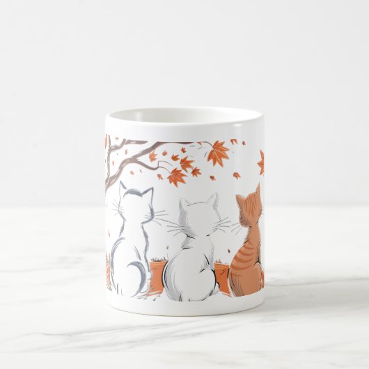 Autumn Cat Companions Mok (Center)