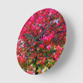 Autumn Changing Leaves Ronde Klok (Hoek)