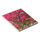 Autumn Changing Leaves, roze impressionistische bo Notitieblok (Schuin)