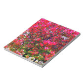 Autumn Changing Leaves, roze impressionistische bo Notitieblok (Linkerzijde)