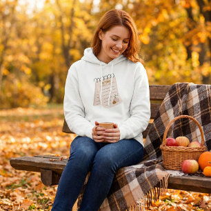 Autumn Checklist Notitieblok Herfst to do lijst Hoodie