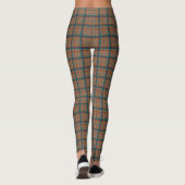 Autumn Chic Plaid Leggings (Achterkant)