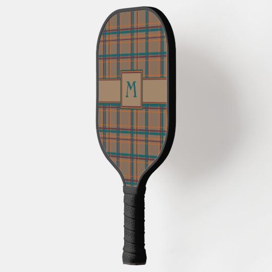 Autumn Chic Plaid Pickleball Paddle (Links)