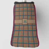Autumn Chic Plaid Putter Hoesje Golfheadcover (Draai 90)