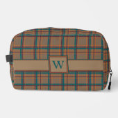 Autumn Chic Plaid Toilettasje (Voorkant)
