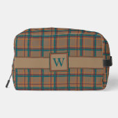 Autumn Chic Plaid Toilettasje (Achterkant)