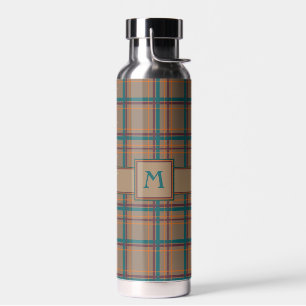 Autumn Chic Plaid Waterfles