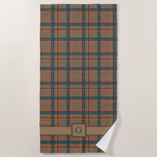 Autumn Chic Pset Beach Towel Strandlaken (Voorkant)