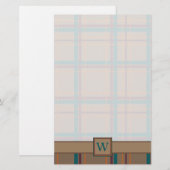 Autumn Chic Pset Stationery Briefpapier (Voorkant / Achterkant)