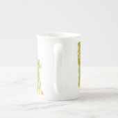 Autumn Chickadee, Bird Natuur, Wildlife, Waterverf Porselein Kop (Achterkant)