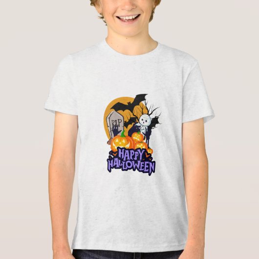 Autumn Chill-T-shirt Tri-Blend Shirt (Voorkant)