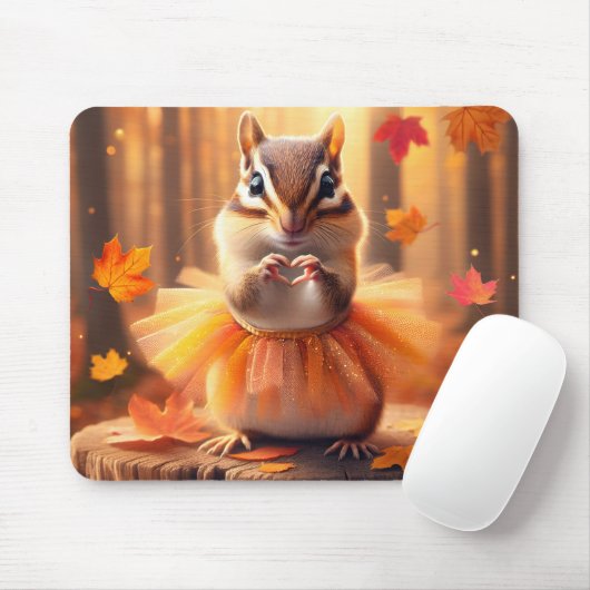Autumn Chipmunk Dancer Muismat (Met muis)