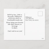 Autumn Chrysanthemum Family Reunion Kaart (Achterkant)