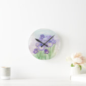 Autumn Circus en Art Deco Iris" Ronde Klok (Huis)