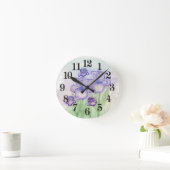 Autumn Circus en Art Deco Iris" Ronde Klok (Huis)