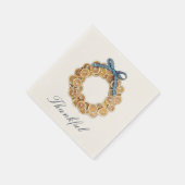 Autumn Citrus Krans Papier servetten (Hoek)