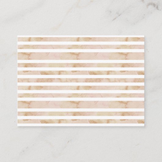 Autumn Coffee Baby shower | Luierloof Informatiekaartje (Achterkant)